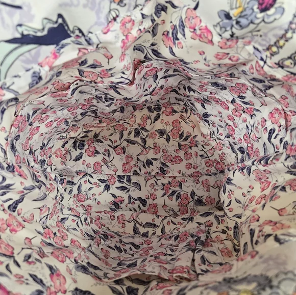 Vera Bradley Iconic Tote Bag Hummingbird Park - Picture 6 of 13